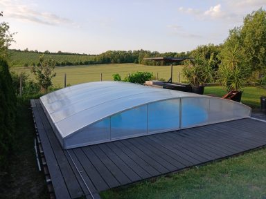 Poolüberdachung